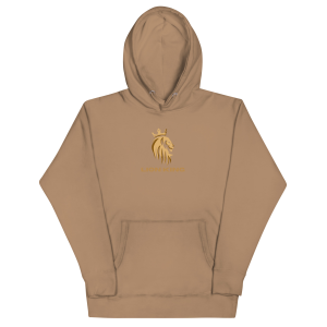Golden Roar – Premium Embroidered Lion Hoodie