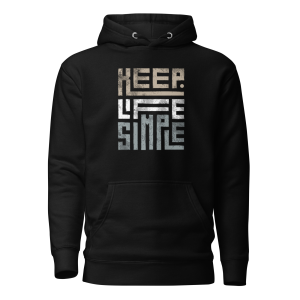 Keep Life Simple – Minimalist Mindset Hoodie