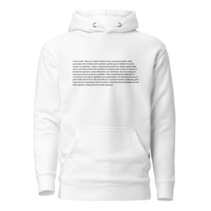 Defined State – Grind Mode Motivational Hoodie